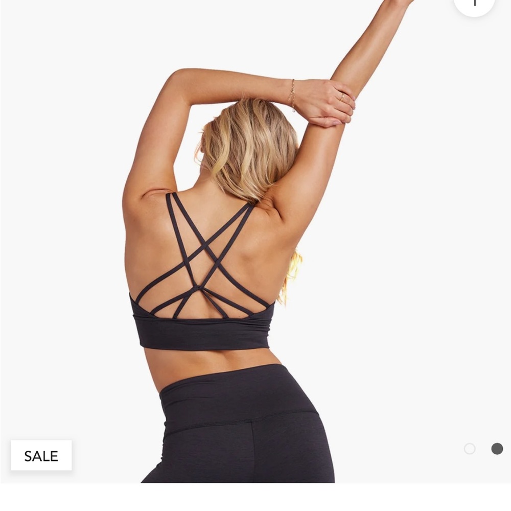 New with tags onzie eco luxe bra in black